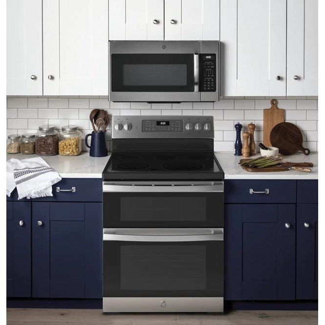 Ge range new arrivals double oven